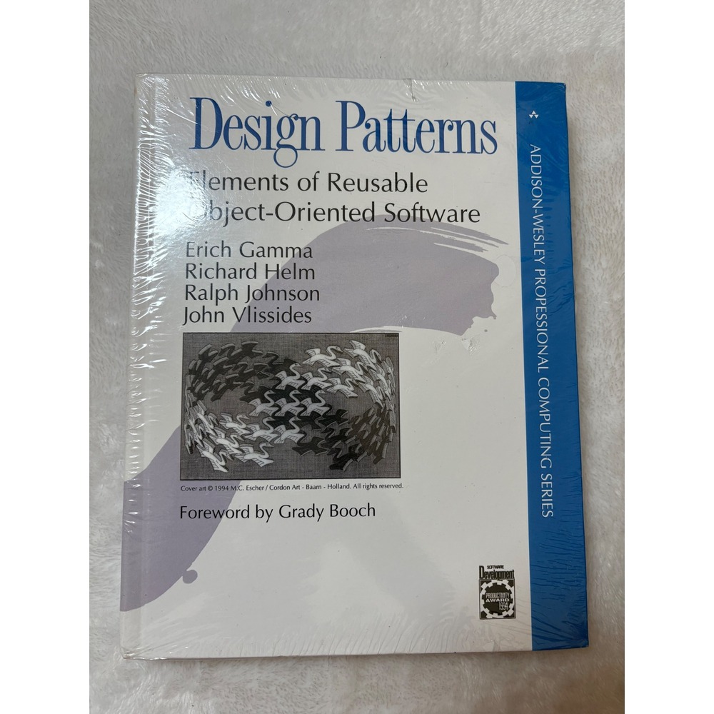 Design Patterns Elements of Reusable Object-Oriented Software Hardcover Sealed